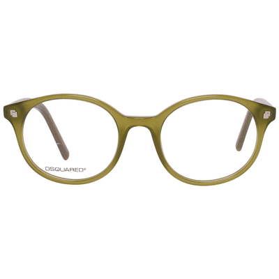 Lunettes unisexes vertes chics Dsquared²