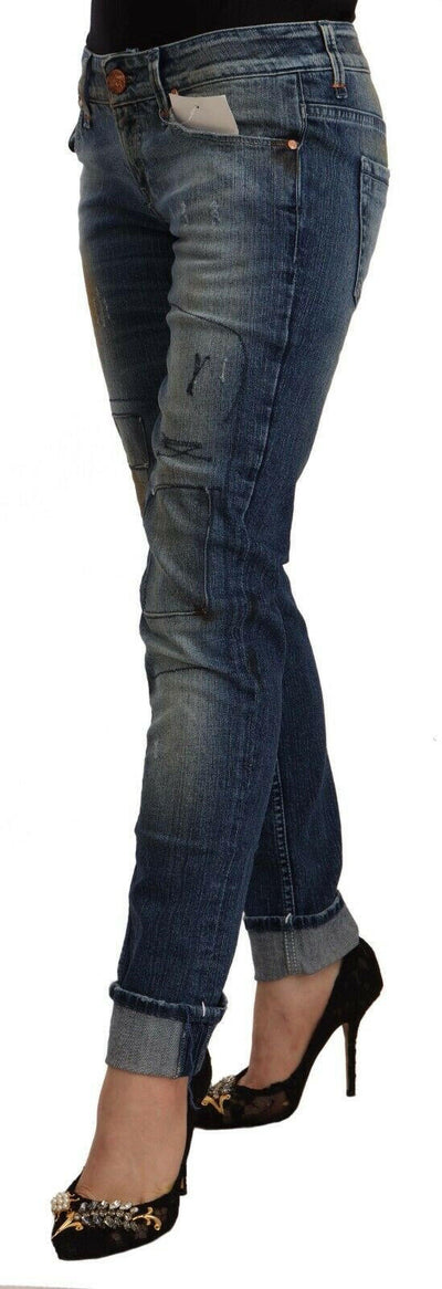 Jean skinny bleu délavé Acht Chic Serenade