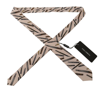 Nœud papillon en soie élégant Dolce & Gabbana pour des soirées raffinées