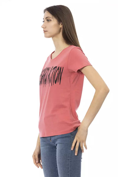 Trussardi Action Mehrfarbiges Baumwoll-T-Shirt