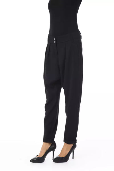 BYBLOS Schwarze Polyesterhose