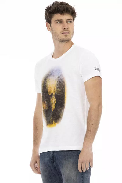 T-shirt homme Trussardi Action en coton blanc