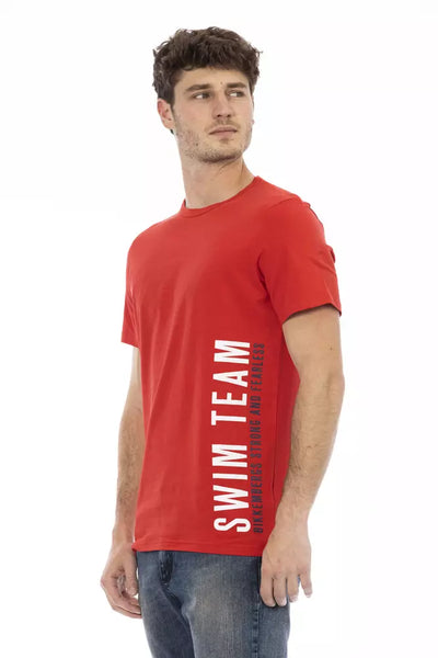 T-shirt Bikkembergs en coton rouge pour homme