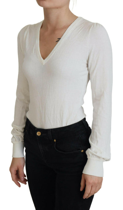 Patrizia Pepe Blouse décontractée ivoire chic