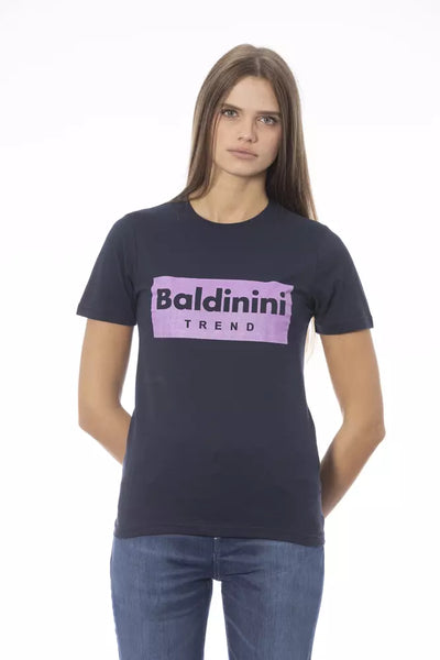 Haut femme en coton bleu tendance Baldinini
