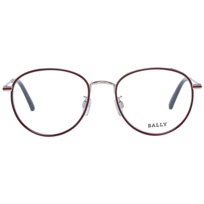 Bally Burgundy Metal Glasses (Frames)