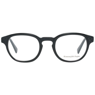 Ermenegildo Zegna Black Plastic Glasses (Frames)