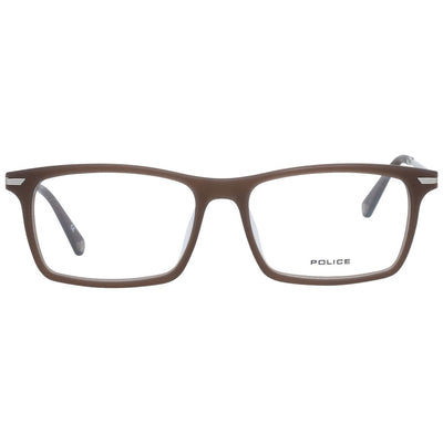 Police Brown Metal & Plastic Glasses (Frames)