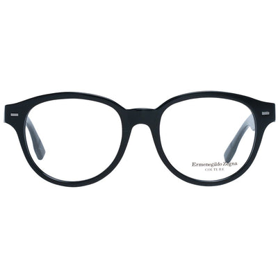 Ermenegildo Zegna Black Plastic Glasses (Frames)
