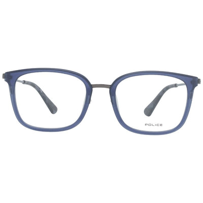 Police Blue Metal & Plastic Glasses (Frames)