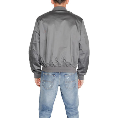 Calvin Klein Gray Organic Cotton Bomber