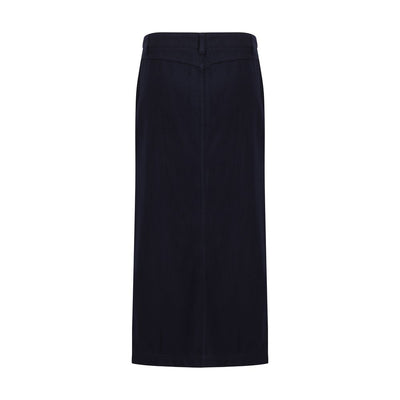 Blauer Baumwollrock von Giorgio Armani