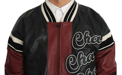 Dolce & Gabbana - Superbe blouson aviateur en cuir de mouton