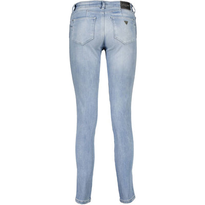 Guess Jeans Blaue Baumwolljeans Denim
