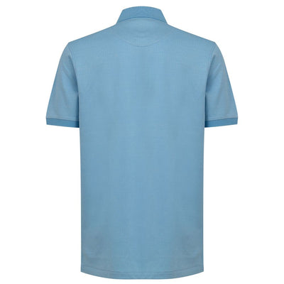 Dunhill Poloshirt aus Baumwolle, Blau