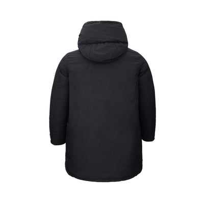 Mehrfarbige Polyamid-Jacke in voller Länge hinzufügen