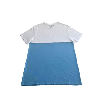 Trussardi Strandbekleidung Hellblaues Polyester-T-Shirt