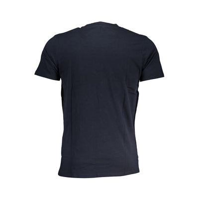 Cavalli Class Blu Cotton Men T-Shirt