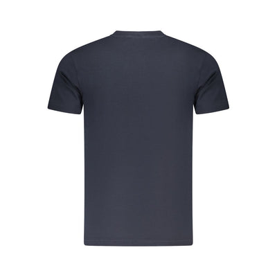 Cavalli Class Blue Cotton Men T-Shirt