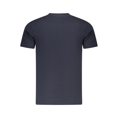 Cavalli Class Blue Cotton Men T-Shirt