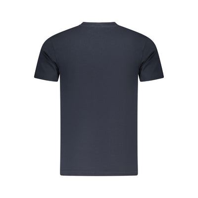 Cavalli Class Blu Cotton Men T-Shirt