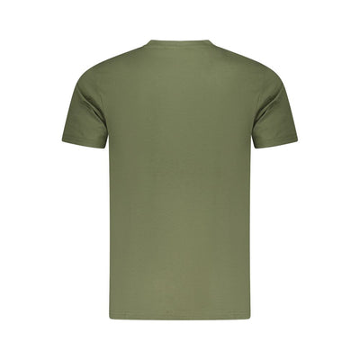 Cavalli Class Verde Cotton Men T-Shirt