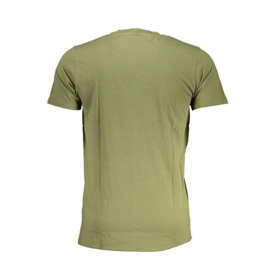 Cavalli Class Verde Cotton Men T-Shirt
