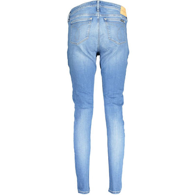 Calvin Klein Jeans & Hose aus Baumwolle, Blau