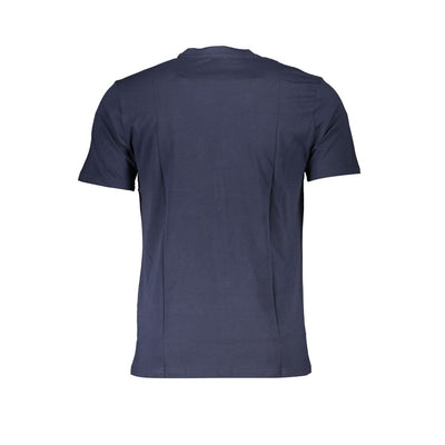 Cavalli Class Blu Cotton Men T-Shirt