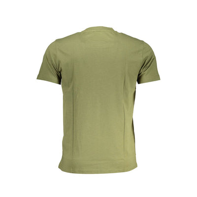 Cavalli Class Verde Cotton Men T-Shirt