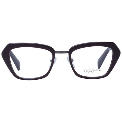 Yohji Yamamoto Burgundy Metal & Plastic Glasses (Frames)