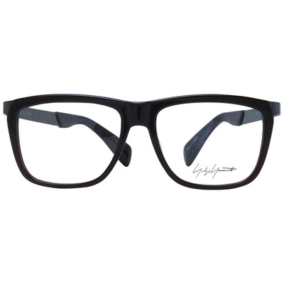 Yohji Yamamoto Braune optische Unisex-Brillen
