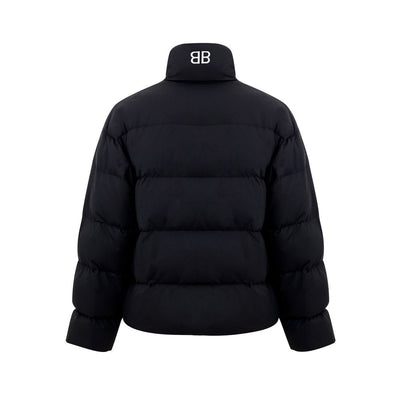 Balenciaga Black Polyamide Jackets & Coat