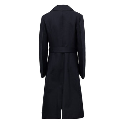 Bottega Veneta Blauer Baumwoll-Trenchcoat