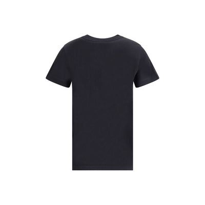 PINKO Black Cotton T-Shirt