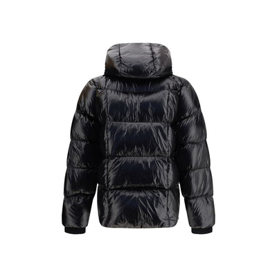Dsquared² Black Polyamide Full-Length Jacket