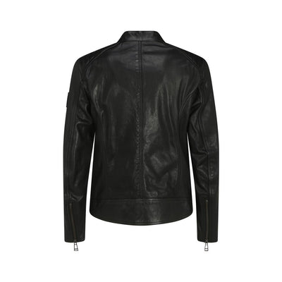 Belstaff Black Leather Jacket