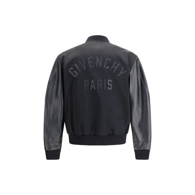 Givenchy Black Cotton Bomber