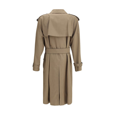 Burberry Beige Cotton Trench Coat