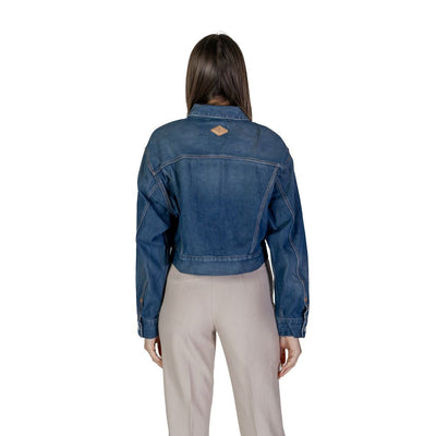 Replay Blaue Baumwoll-Denimjacke