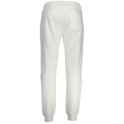 Cavalli Class Bianco Cotton Men's Sweatpant