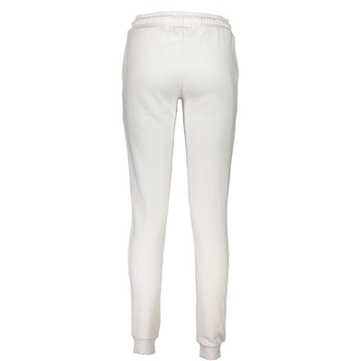 Cavalli Class White Cotton Women's Sweatpant