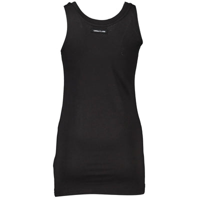 Cavalli Class Black Cotton Women's Tank Top