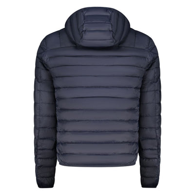 Cavalli Class Blue Polyester Men Jacket