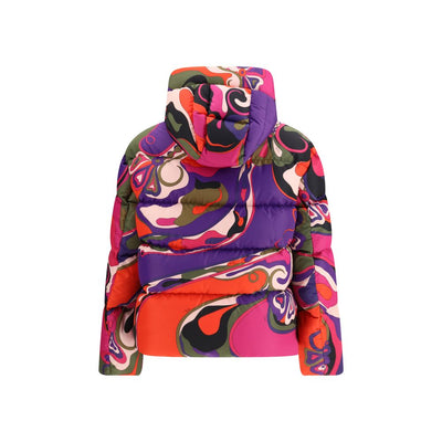 Emilio Pucci Multicolor Polyamid Shell Jacke