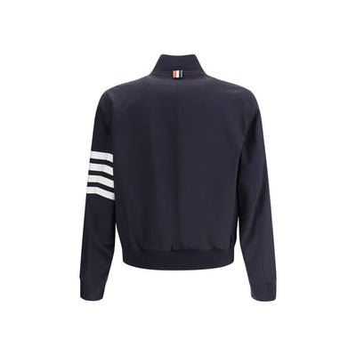 Thom Browne Blue Wool Bomber
