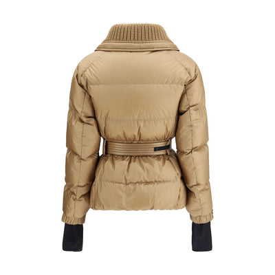 Moncler Grenoble Beige Polyamidmantel