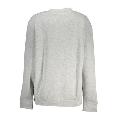Cavalli Class Grigio Polyester Women Sweatshirt