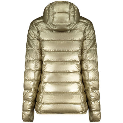 Norway 1963 Gold Polyamide Women Jacket