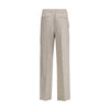 Brioni Gray Linen Casual Pants